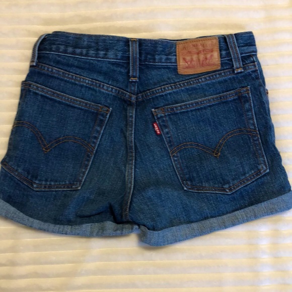 Levi Strauss and co high waisted jean shorts - Picture 1 of 7